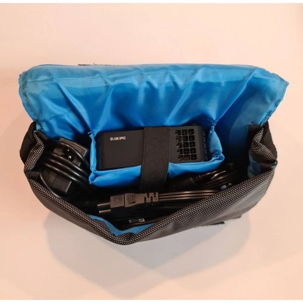 Dell M110 Ultra-Mobile DLP Projector Black with Case‎ and Cables WXGA 300 Lumens